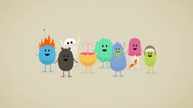 앞서 죽은 캐릭터들이 나란히 서서 후렴을 부르는 장면